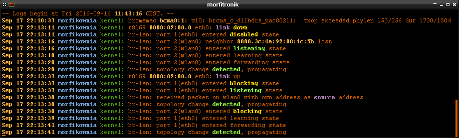 mostek-bridge-linux-debian-test
