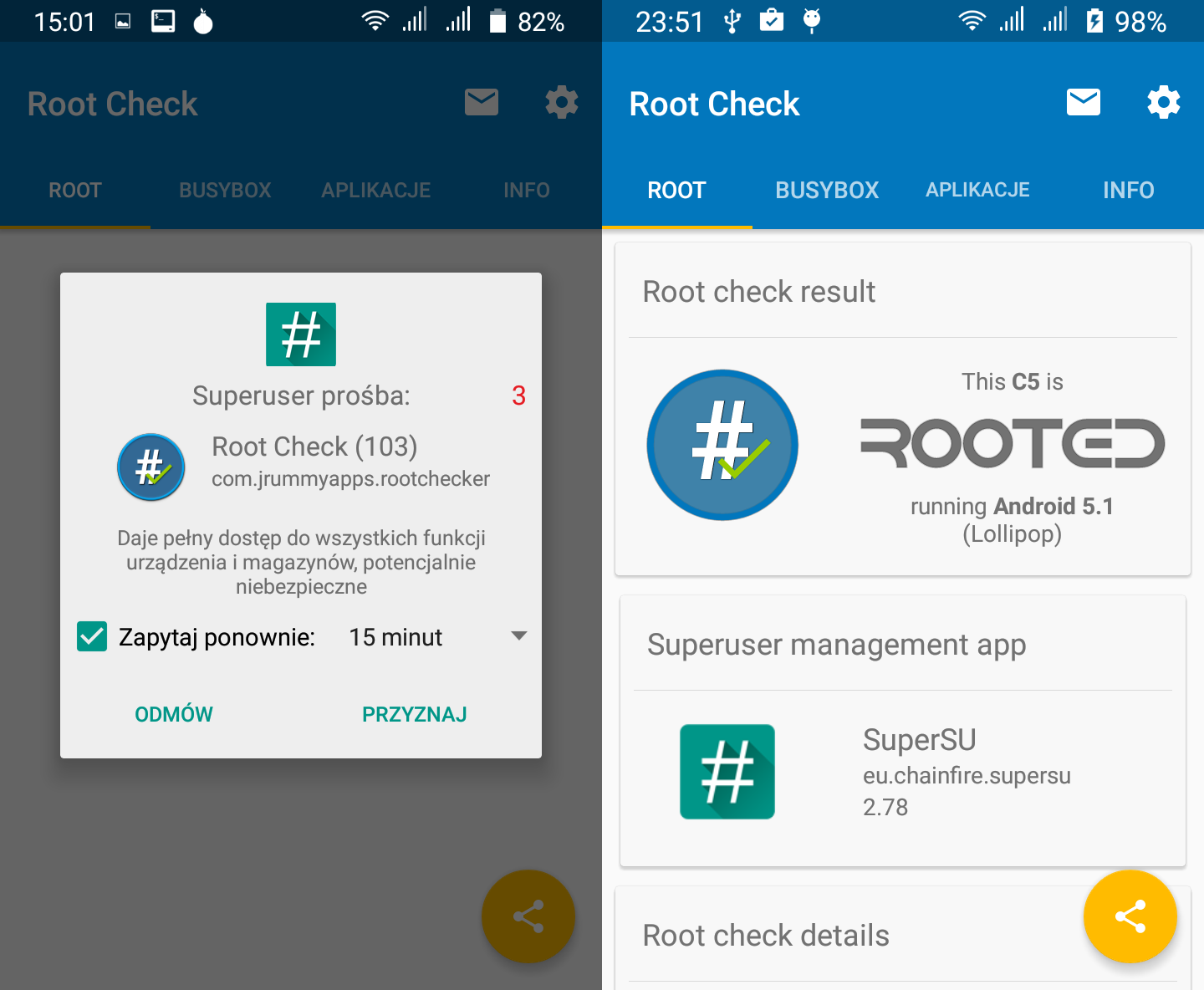 neffos-c5-smartfon-android-root-success-root-check-1