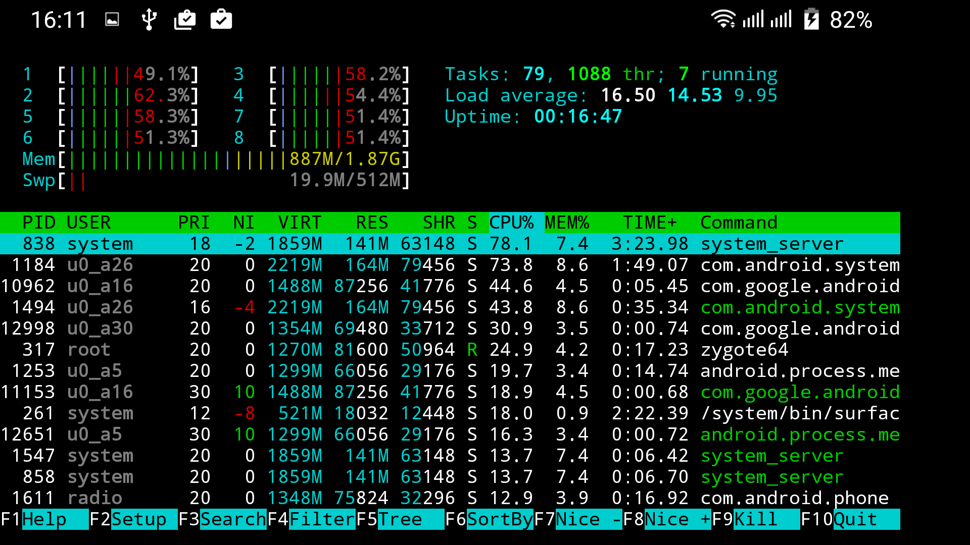 neffos-c5-max-smartfon-root-android-tp-link-htop