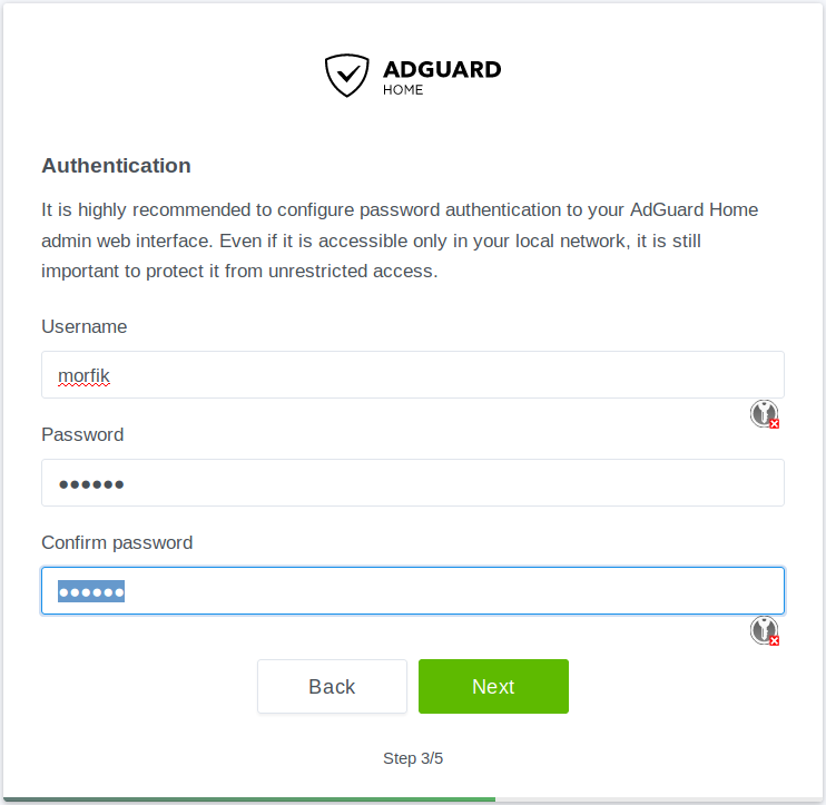 adguard home config