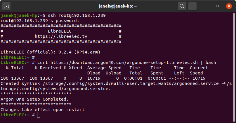 argon-one-pi4-raspberry-pi-libreelec-script-exec-config