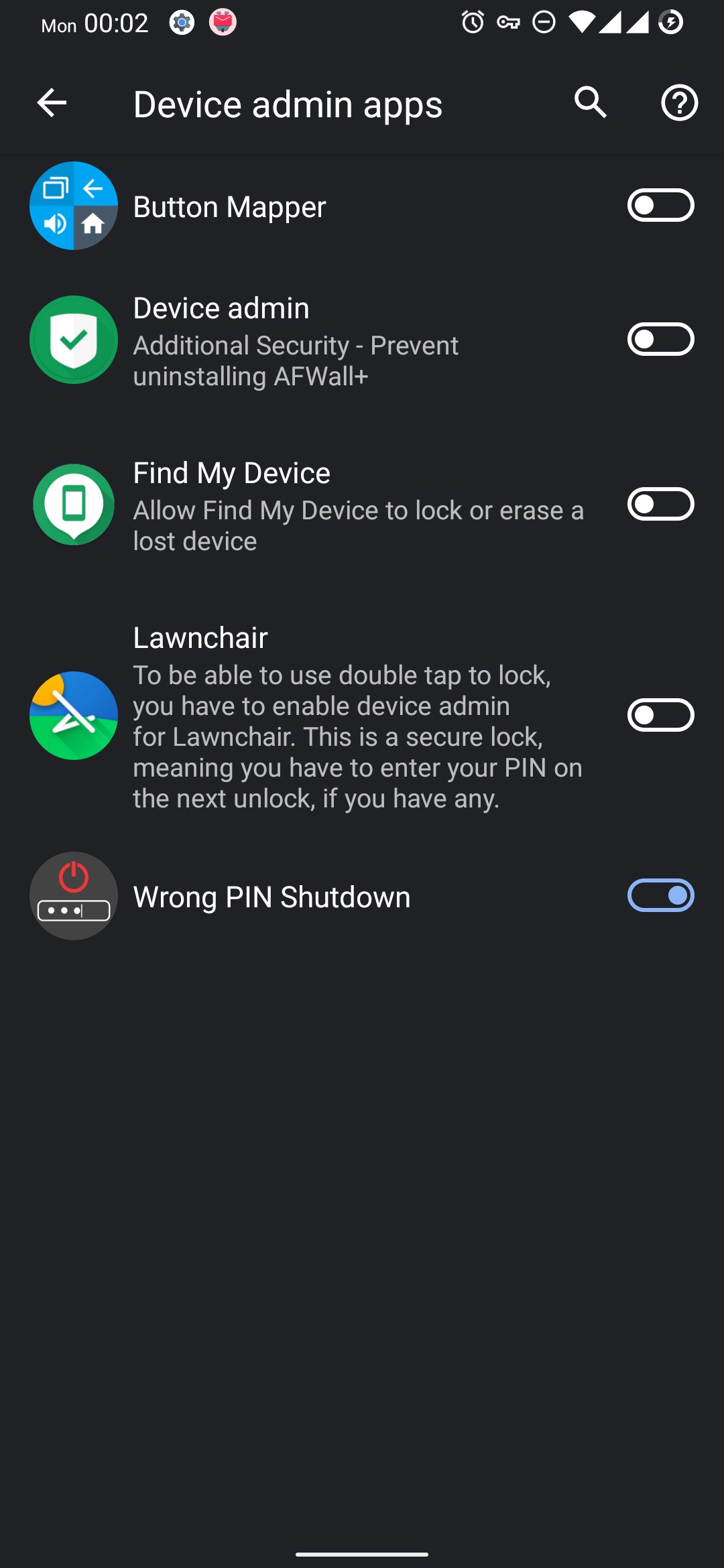 android-lockdown-mode-wrong-pin-shutdown-device-admin